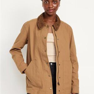 Old Navy barn jacket chore coat NWT